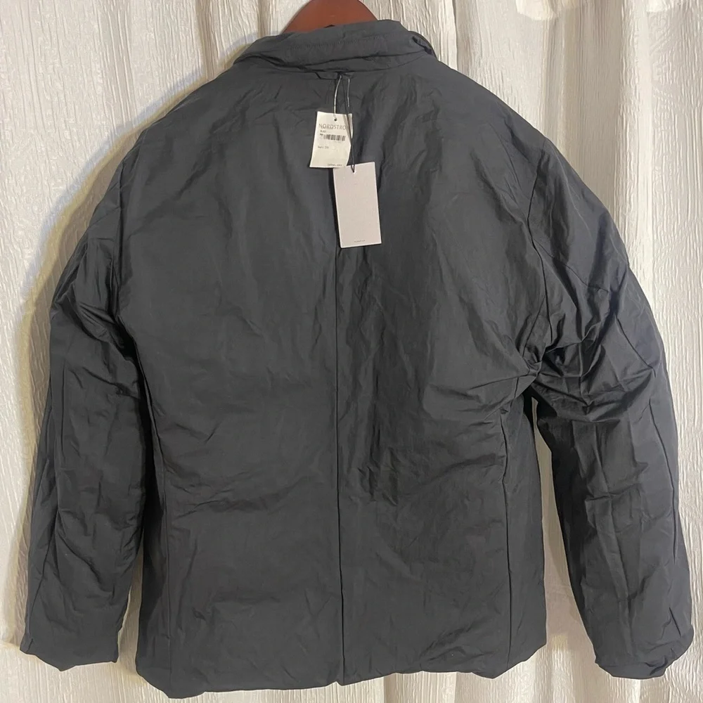 NWT BLDWN Mens Designer Flavin double sided Puffer black jacket